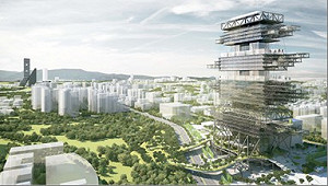 一睹智慧台中城  營運中心競圖作品即日展出