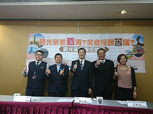 沒陸客觀光業績下滑 三成七業者哀鳴