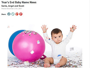 2017受矚目寶寶名字  熊與菩提都上榜