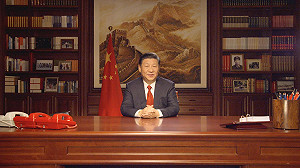 習近平發表2018新年賀詞  書架上9張新照片有3張與軍隊有關