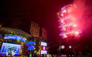 101跨年圓滿落幕 畢書盡壓軸唱好唱滿