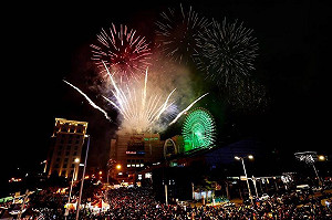 美麗華煙火落焰疑轉向 波及部分民眾