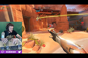 又有新花樣!《鬥陣特攻》鬼才實況主自創指尖陀螺玩源氏