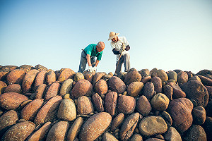《石滬的哀愁》向修石滬匠人致敬 (影)