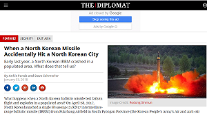 朝鮮被爆射彈突槌  炸到自己20萬人口城市