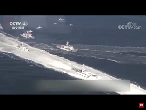 新年首次  中國海警船駛入釣魚台海域逗留14小時