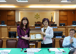 海基會副秘書長管安露15日接任發言人