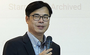 新南向新政見 陳其邁提出高雄機場三支箭