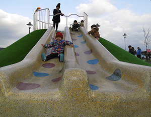 新北鳳福公園開張  綠蔭伴遊憩