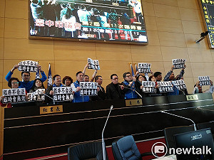 中市議會藍杯葛  5分鐘散會！