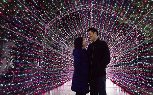 美到冒泡！淡水粉紅夢幻海隧道 拍照充滿戀愛FU