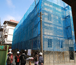 基隆新崙里活動中心年中完工  配合纜線整理重現天際線