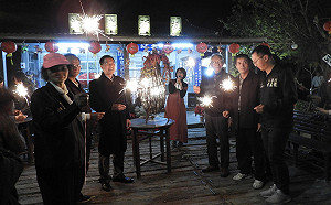 台灣燈會倒數29天  新港板頭車站率先點亮社區