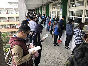 學測考生流感情緒不穩 啟用2備用試場