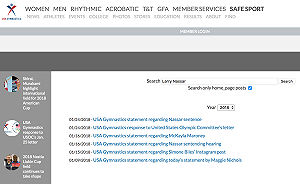 狼醫性侵醜聞延燒  美體操聯盟理事總辭