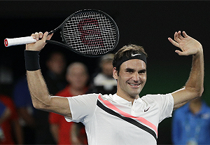 澳網封王 費德瑞締造生涯20次大滿貫冠軍