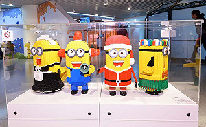 變形金剛來了！桃園兒美館創意積木特展 親子同行激盪想像力