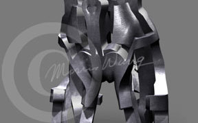 運用時差重疊 動態雕塑展開幕