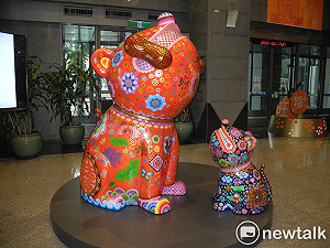 拍照打卡新熱點  新北市府新春布置「有夠旺」