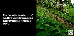 發現5座亂葬崗！洛興雅遭種族清洗新證據