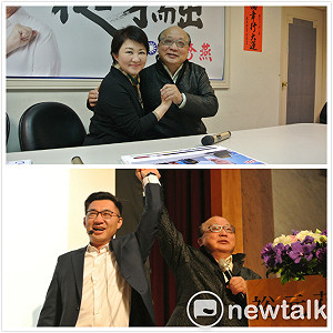 黨內初選首站台 胡志強拉盧秀燕也挺江啟臣