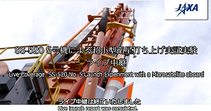 世界最小型迷你運載火箭  日成功發射