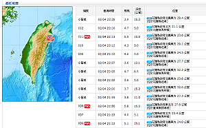 快訊》一晚連13震！規模最高5.8 蘇花公路163.9k出現落石