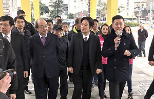 加持林智堅  賴清德:政院會支持新竹市