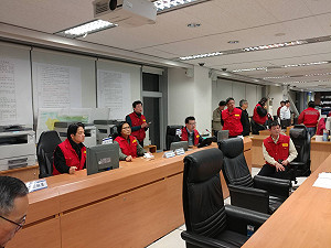 快訊》花蓮強震釀災 賴清德坐鎮一級災害應變中心