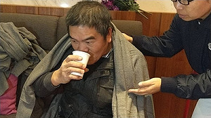 花蓮大震 統帥飯店B1員工陳明輝成功救出