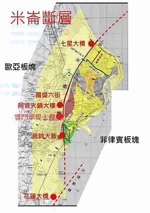 學不會教訓? 米崙斷層再活動 67年前各界就呼籲要防範