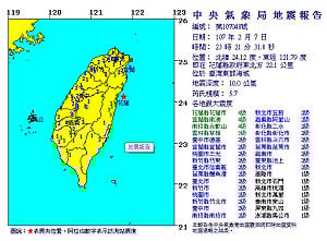23:21又再震！芮氏規模5.7全台有感