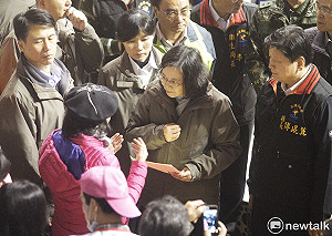 中國旅客遇難  蔡英文發推特：人道救援 兩岸沒有距離