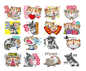 免費下載！花博吉祥物貼圖賀年篇上架