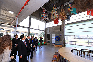 林佳龍參訪以色列大都會垃圾處理廠  考察廢棄物再生技術