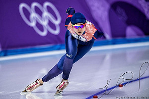 平昌冬奧500公尺競速滑冰 黃郁婷第22名