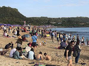 墾丁春節訂房率達8成 　高於全國景點平均住房率