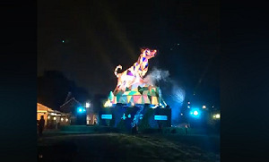 喜迎來富主燈秀 中台灣燈會今晚搶先睹