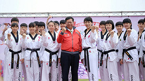 運動女力！ 桃園婦女節活動　女跆拳道表演帥氣破表