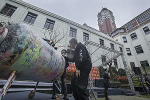 總統府也可以很嘻哈！　「嘻塗幫-水塔計畫」移師展出