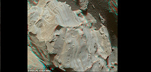 NASA火星照  顯示生命遺跡化石？