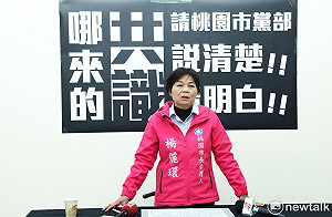 楊麗環批協商假共識 要求黨部說清楚講明白