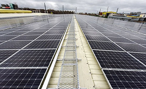 大統精密屋頂設太陽能電廠 年產158萬度電