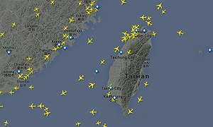 台灣領空過路費創新高 2017年20.5億元