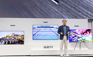 瞄準大尺寸市場！三星發表新世代「量子電視」