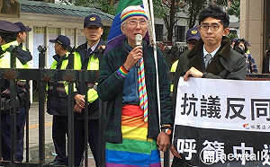 祁家威：反同公投者  講的都是撒旦語言