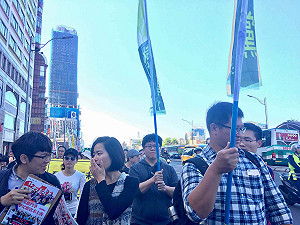 支持廢核上街頭 呼籲勿把澎湖當廢核儲存場