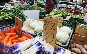 山竹來襲菜價漲或跌？農糧署：預期心理減少不會再漲