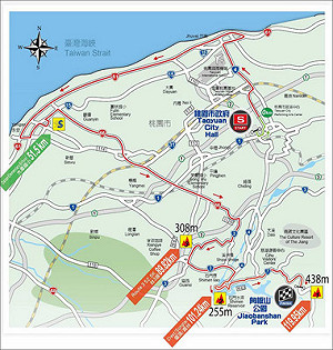 交管看這裡！自由車環台賽12日抵桃園