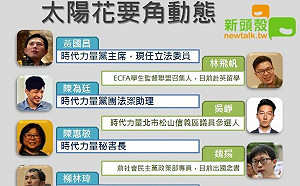 太陽花學運關鍵要角  最新動態報你知